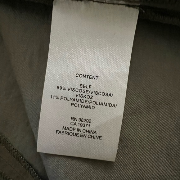 Tibi Washed Viscose Twill Asymmetrical Flap Skirt - Picture 5 of 6